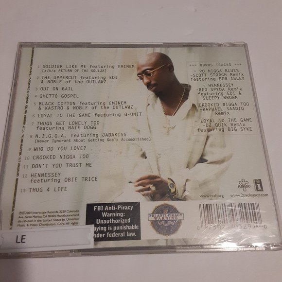 2PAC Set of 3 CDs All Eyez On Me, Loyal to the Game, 2 Pac Pac's Life - Picture 11 of 16